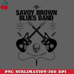 savoy brown blues band guitar vintage logo png download