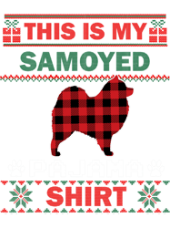 dog samoyed gifts this is my samoyed pajama ugly christmas