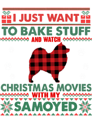 dog samoyed christmas movies samoyed dog lovers ugly christmas sweater