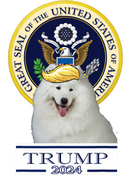 og samoyed trump 2024 samoyed