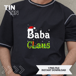 Mens Christmas Holiday Party Baba Claus Family Matching Pajamas