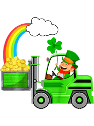 kids kids boys st patricks day crane truck construction toddler 6 png t-shirt