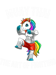 muay thai unicorn 2art of fighting png t-shirt