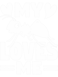 my loves me funny ant queen lovers costume ant png t-shirt