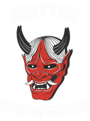 oni demon thai boxing muay thai png t-shirt