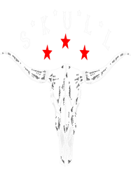 skull head cowboy cow tattoo beef png t-shirt