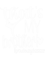 thats my brother proud muay thai sister png t-shirt