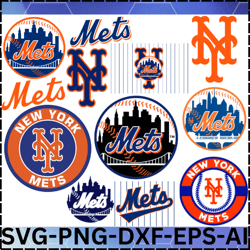 bundle new york mets svg, bundle sport svg, new york mets svg, new york mets logo, ne