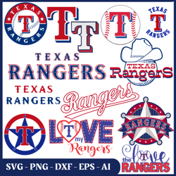 bundle texas rangers svg, bundle sport svg, texas rangers svg, texas rangers logo, te
