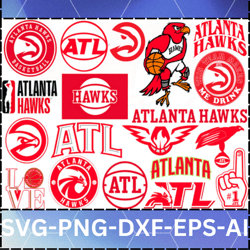 atlanta hawks logo, atlanta hawks svg, atlanta hawks eps, atlanta hawks clipart, hawks svg, nba svg