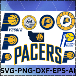 indiana pacers basketball team svg, indiana pacers svg, nba teams svg, nba svg, png, dxf, eps, instant download