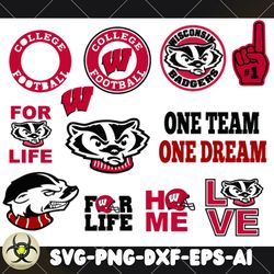 one team one dream svg, one team one dream baseball teams bundle svg, one team one dream ncaa teams svg, png, dxf