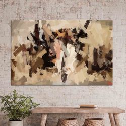 3d canvas, canvas home decor, wall art canvas, modern canvas, fashion art, contemporary art canvas, brown art canvas, be