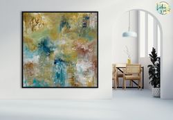 oversized canvas art large oil painting abstract artwork on canvas wall painting, large abstract wall art canvas oil pai