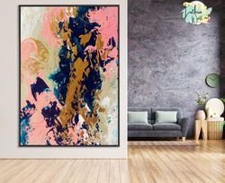 huge wall art, abstract canvas art painting,  wall art,  trendy canvas art, acrylic oil painting, extra large painting,