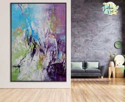 modern abstract art, large original oil painting, abstract painting, large canvas art, oversized painting, extra large p