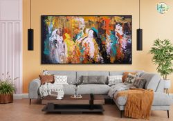 modern home decor abstract colorful art for living room wall decor canvas painting, colorful wall art for living room de