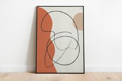 abstract art, brush strokes, wall decor, fine art, modern paintings, scandinavian poster, wall art, paintings