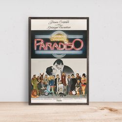 cinema paradiso movie poster classic film-poster gift- room decor wall art-1