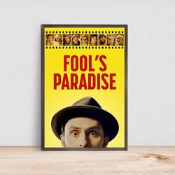 fool's paradise movie poster classic film-poster gift- room decor wall art-1