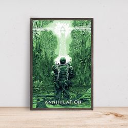 annihilation movie poster, home decor, art poster for giftcustom personalized poster