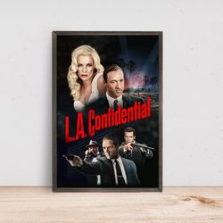 la confidential movie posters - room decor wall art - canvas fabric print - poster gift