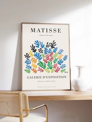 matisse poster, cut papers, henri matisse, cuts out, abstract art, art print on museum quality paper