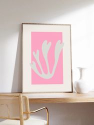 minimalist poster, matisse, cut papers, cuts out, abstract art, museum quality art printing on paper-1