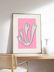 minimalist poster, matisse, cut papers, cuts out, abstract art, museum quality art printing on paper-4