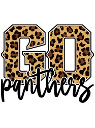 panthers go panthers leopard print womens cheetah graphic