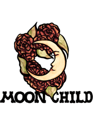 stay wild moon child flower full moonchild art moon witch