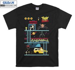 pixar toy story 8-bit t-shirt hoodie kids child tote bag tshirt s-m-l-xl-xxl-3xl-4xl-5xl gildan oversized men women unis