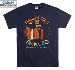 paradise falls travel co t-shirt hoodie kids child tote bag tshirt s-m-l-xl-xxl-3xl-4xl-5xl gildan oversized men women u