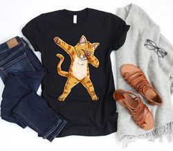 dabbing cat shirt  cat gifts  cats  cat t shirt  cat tshirt  cat lover shirt  cat tee  kitty shirt  dab dance  tank top