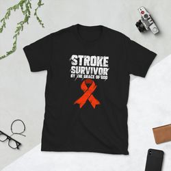 stroke awareness t-shirt, stroke survivor shirt, stroke gift, stroke recovery shirt