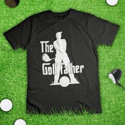 the golf father movie parody funny golfing t shirt black fathers day gift idea
