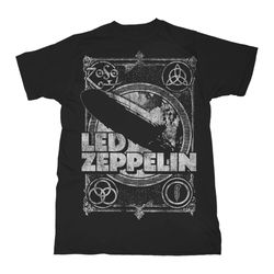 led zeppelin shook me jimmy page rock official tee t-shirt mens unisex