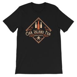 oak island pub treasure hunting vintage beer drinkng mystery gift shirt