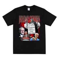 jeremy corbyn homage t-shirt, for the many not the few, santa hates the tories, inspired by socialism, novelty left wing