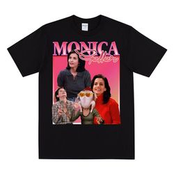 monica geller homage tshirt, oversized t-shirt for her, courteney cox t shirt, christmas gift for bff, fez turkey fancy