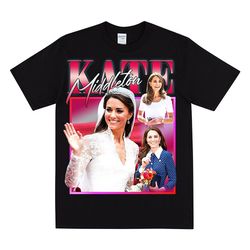 kate middleton homage t-shirt for royal family fans, kate middleton t shirt, royal family tshirt, retro t-shirt with kat