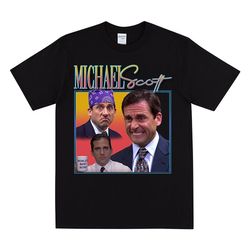 michael scott homage t-shirt, funny us office inspired tshirt, michael scott t shirt, birthday present for men & women,