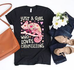 just a girl who loves chameleons flower shirt  chameleon shirt  chameleon gifts  chameleon lover  chameleon design  tank