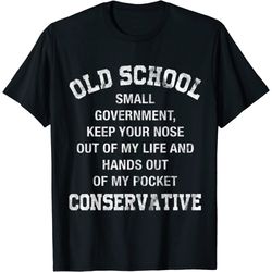 republican shirts funny old school conservative gift men t-shirt