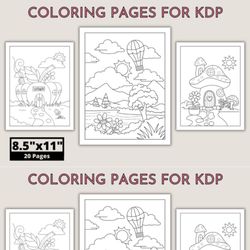 kdp coloring pages for kids