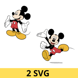 mickey mouse vector (svg) logo