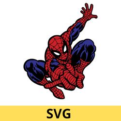 the spider man logo svg