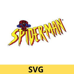 the spider man logo svg 2024 new