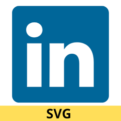 download linkedin icon vector (svg) logo