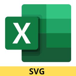 download microsoft excel 2013 vector (svg) logo svg